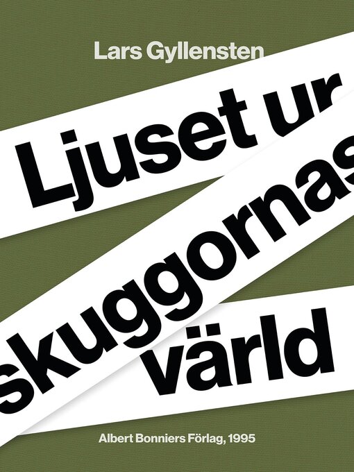 Title details for Ljuset ur skuggornas värld by Lars Gyllensten - Available